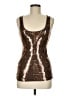 Express 100% Pima Cotton Brown Sleeveless Top Size M - photo 1