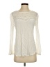 Millenium 100% Rayon Ivory Long Sleeve Blouse Size S - photo 1