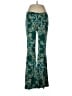 Free People Paisley Teal Casual Pants Size L - photo 1
