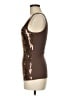 Express 100% Pima Cotton Brown Sleeveless Top Size M - photo 5