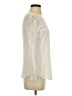 Millenium 100% Rayon Ivory Long Sleeve Blouse Size S - photo 4