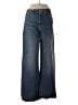 Madewell Stripes Blue Jeans Size 28 waist - photo 1