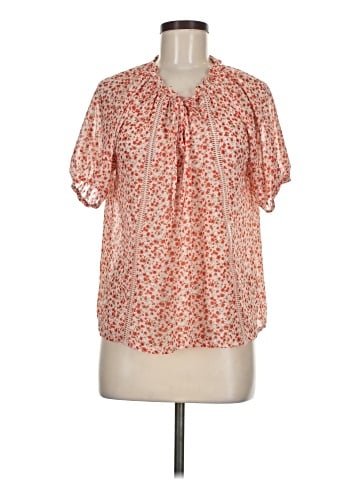Fray Short Sleeve Blouse (view 1)