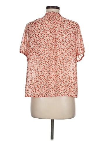 Fray Short Sleeve Blouse (view 2)