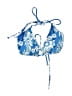 Esprit Print Blue Swimsuit Top Size M - photo 1