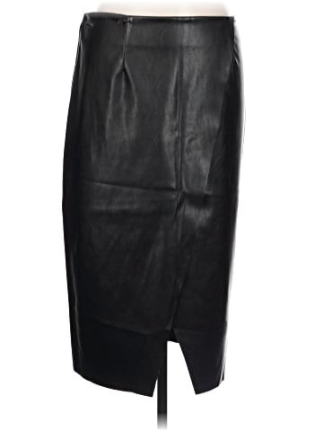 T Tahari Faux Leather Skirt (view 1)