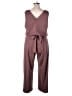 Old Navy Solid Brown Jumpsuit Size XXL - photo 2