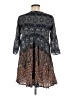 Ecote 100% Rayon Paisley Gray Casual Dress Size 8 - photo 2