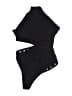 MICHAEL Michael Kors Solid Black Two Piece Swimsuit Size 10 - photo 2