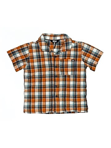 DKNY Short Sleeve Button-Down Shirt (view 1)