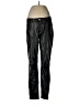 Adore 100% Polyester Metallic Black Casual Pants Size M - photo 1