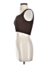 CUTS 100% Nylon Stripes Brown Tank Top Size XS - photo 5