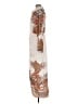 Assorted Brands 100% Polyester Paisley Ivory Casual Dress Size M - photo 5