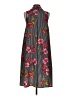 Mlle Gabrielle 100% Polyester Gray Casual Dress Size S - photo 2