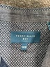 Perry Ellis 100% Cotton Blue Short Sleeve Button-Down Shirt Size 14 - 16 - photo 3