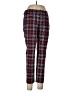 Old Navy Plaid Burgundy Casual Pants Size 10 Reg - photo 1