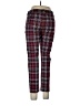 Old Navy Plaid Burgundy Casual Pants Size 10 Reg - photo 2