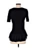 Ann Taylor LOFT Black Short Sleeve Top Size XS - photo 2