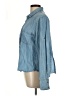 Cloth & Stone Blue Long Sleeve Button-Down Shirt Size L - photo 5
