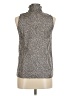 J.Crew 100% Silk Silver Sleeveless Silk Top Size 6 - photo 2