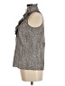 J.Crew 100% Silk Silver Sleeveless Silk Top Size 6 - photo 5