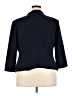 St. John Caviar Blue Wool Blazer Size 18 - photo 2