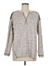 Tru Luxe Jeans Gray Long Sleeve Henley Size M - photo 1