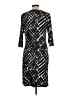 Anatomie Graphic Black Cocktail Dress Size L - photo 2
