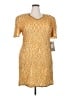 Assorted Brands Gold Cocktail Dress Size 2X - photo 1