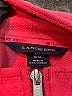 Lands' End 100% Polyester Pink Jacket Size 10 - 12 - photo 3