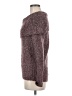 Caslon Tweed Burgundy Pullover Sweater Size M - photo 5