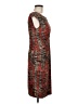 Anne Klein Graphic Brown Cocktail Dress Size 8 - photo 4