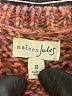 Maison Jules Tweed Brown Cardigan Size S - photo 7