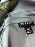 Torrid 100% Polyester Solid Blue Long Sleeve Blouse Size Med Plus (00) - photo 7