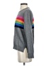 Sundry Color Block Gray Wool Pullover Sweater Size XS (0) - photo 5