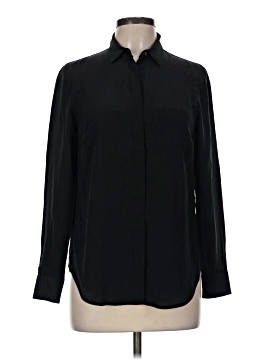 J.Crew 365 Long Sleeve Silk Top