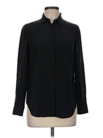 J.Crew 365 Long Sleeve Silk Top (view 1)