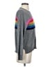 Sundry Color Block Gray Wool Pullover Sweater Size XS (0) - photo 4