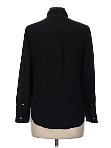 J.Crew 365 Long Sleeve Silk Top (view 2)