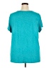 Torrid Teal Short Sleeve T-Shirt Size 3X Plus (3) - photo 2