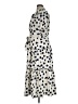 Halston Polka Dots Ivory Casual Dress Size 16 - photo 5