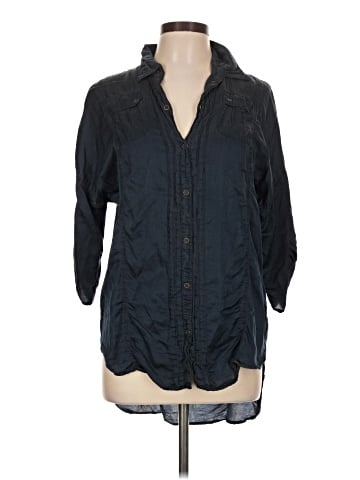 XCVI 3/4 Sleeve Silk Top (view 1)
