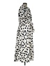 Halston Polka Dots Ivory Casual Dress Size 16 - photo 4