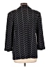 misook Chevron-herringbone Black Blazer Size L - photo 2