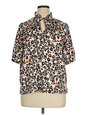 On 34th Short Sleeve Blouse (view 1)