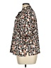 On 34th Animal Print Brown Short Sleeve Blouse Size XL - photo 5