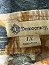 Democracy Print Gold Casual Pants Size 1X - photo 4