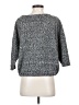 Ember 100% Polyester Gray 3/4 Sleeve Top Size S - photo 2