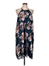 Stella Tweed 100% Polyester Floral Blue Casual Dress Size L (estimated) - photo 1