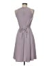 St. John Solid Gray Cocktail Dress Size 6 - photo 2